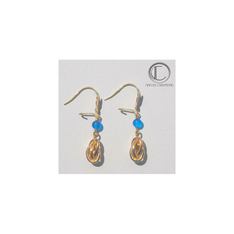 BOUCLES FORCATS .Or 750/1000