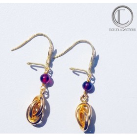 BOUCLES FORCATS .Or 750/1000