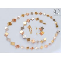 PARURE CUBES.OR 750/1000
