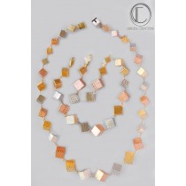 PARURE CUBES.OR 750/1000