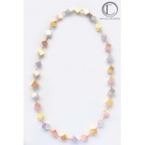 Collier Cubes .Or 750/1000