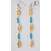 Boucles d'oreilles forçats .Or 750/1000