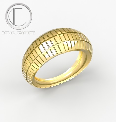 RING TIRE.Gold 750/1000