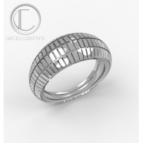 BAGUE PNEU.Or 750/1000