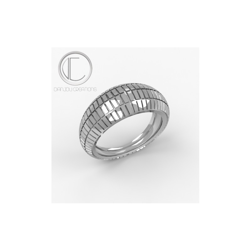 BAGUE PNEU.Or 750/1000