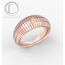 BAGUE PNEU.Or 750/1000