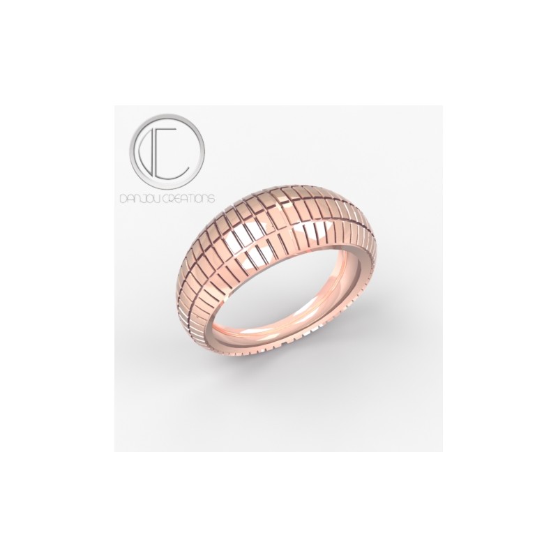 BAGUE PNEU.Or 750/1000