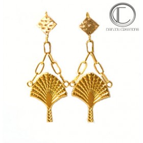 Tree earrings. Gold 750/1000