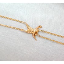 Bracelet Main Colibri .or750/1000
