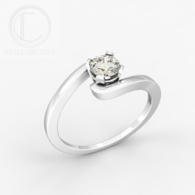 BAGUE TOI ET MOI.OR 750/1000