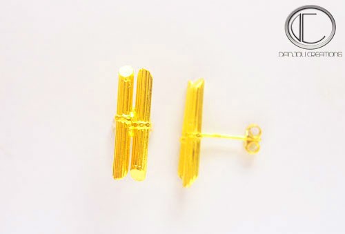 BOUCLES d' OREILLES CANNES.OR 750/1000