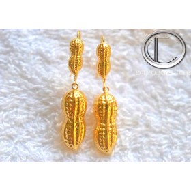 Boucles d' oreilles Cacahuetes .OR 750/1000