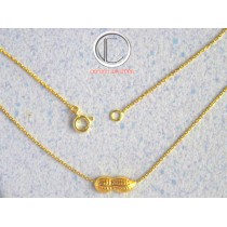 Collier cacahuetes.Or 750/1000