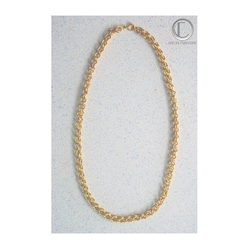 GROS-SIROP NECKLACE.750/1000 GOLD