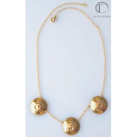 Hat necklace.gold 750/1000