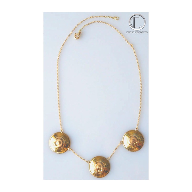 Collier chapeau.Or 750/1000
