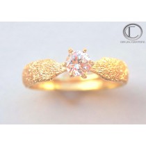 BAGUE  STELLA.Or 750/1000.