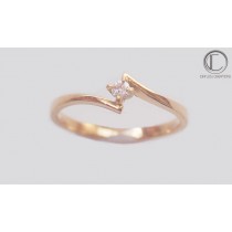 18-kt. Diamond Solitaire ring