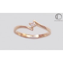 Bague Diamant Solitaire 750/1000