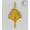 Colgante del árbol del viajero en oro de 18 quilates