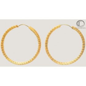 boucles doreilles creoles.Or 750/1000