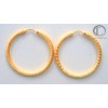 Creols earrings.18cts Gold 750/1000