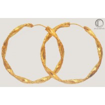 boucles doreilles creoles.Or 750/1000
