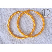 boucles doreilles creoles.Or 750/1000