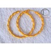 boucles doreilles creoles.Or 750/1000