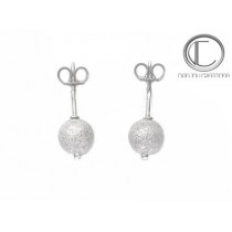 Boucles d'oreilles boules .Or 750/1000