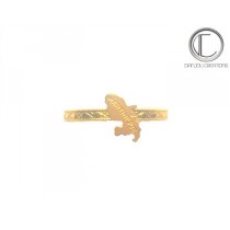 BAGUE CARTE MARTINIQUE.Or 750/1000